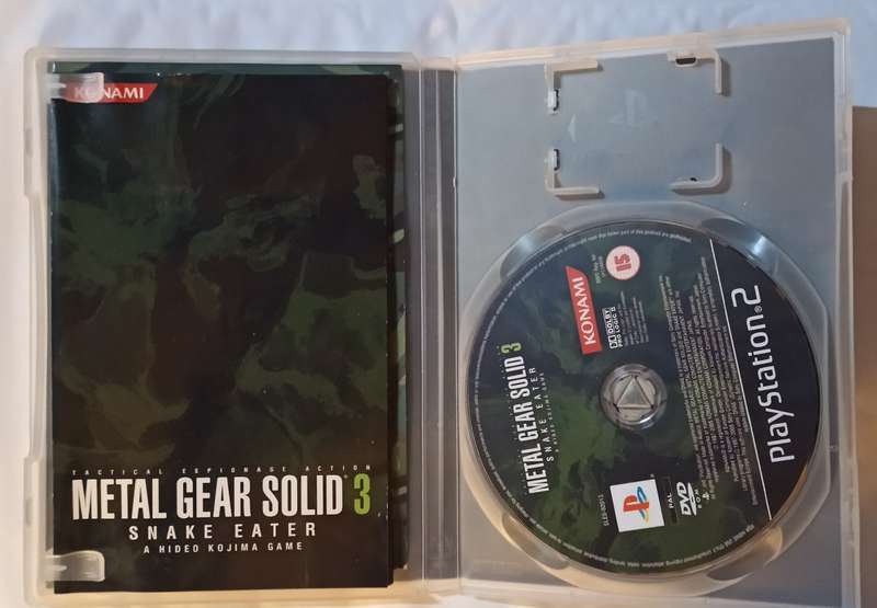 Metal Gear Solid 3 Snake Eater for PlayStation 2 PAL CIB