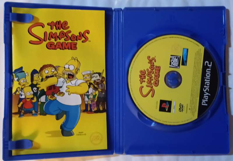 The Simpsons Game for PS2 (PAL, CIB)