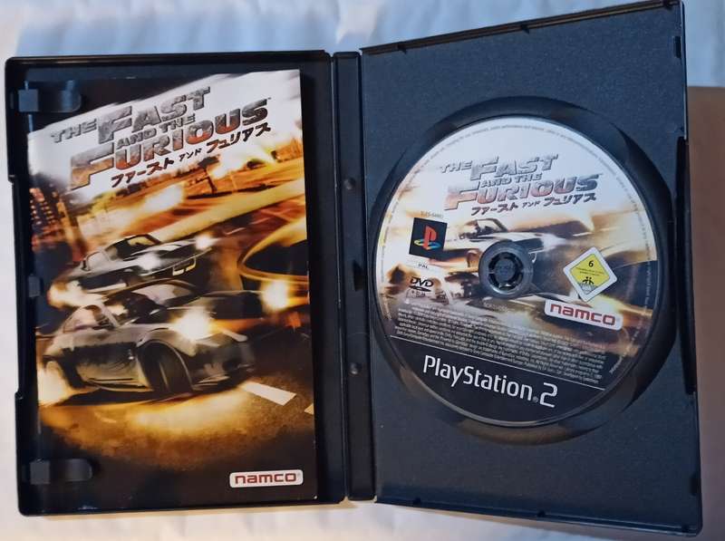The Fast and the Furious for PS2 PAL CIB
