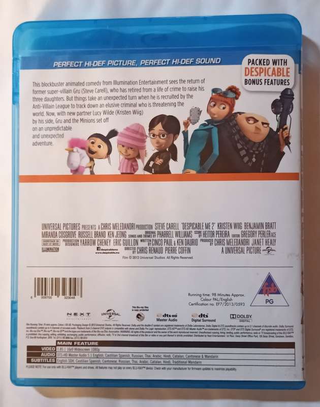 Despicable me 2 in 3D (Blu-ray)
