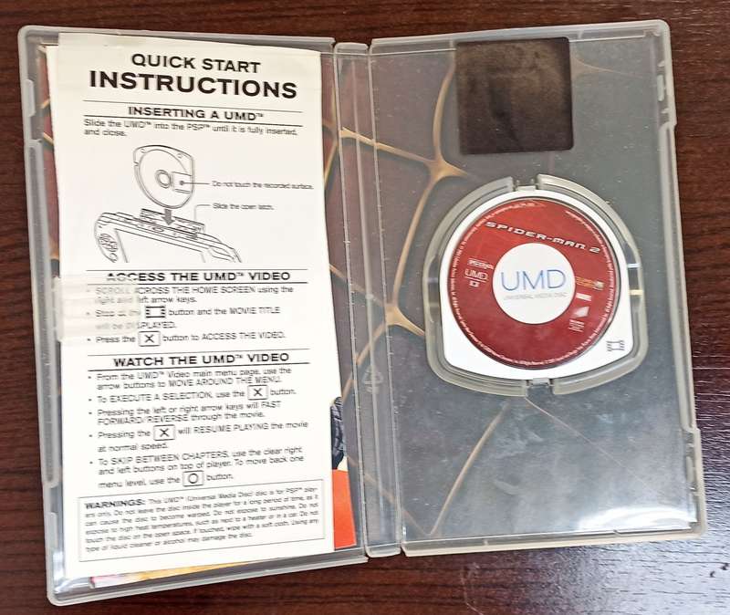 Spider-Man UMD Video for PSP (CIB)