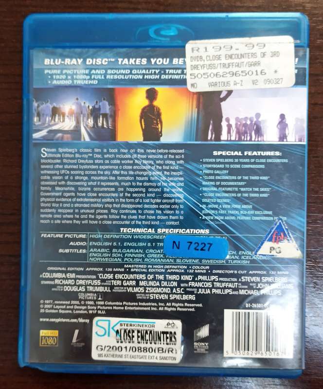 Close Encounters of the Third Kind on Blu-ray
