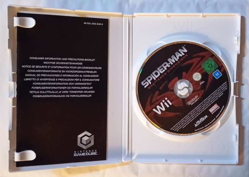 Spider-Man Shattered Dimensions for Wii (PAL)