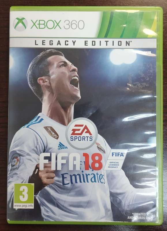 FIFA 18 Legacy Edition for Xbox 360 (PAL, CIB)