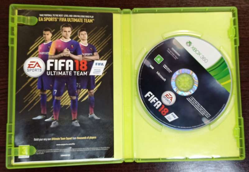 FIFA 18 Legacy Edition for Xbox 360 (PAL, CIB)