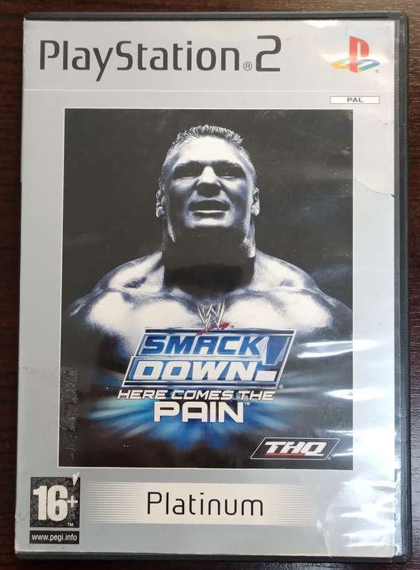 Smack Down! Here comes the Pain for PS2 (PAL, CIB)
