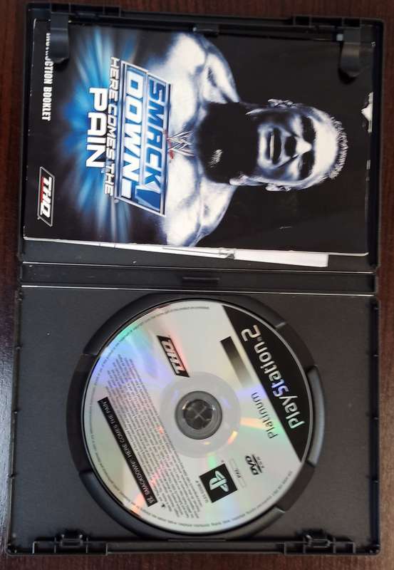 Smack Down! Here comes the Pain for PS2 (PAL, CIB)