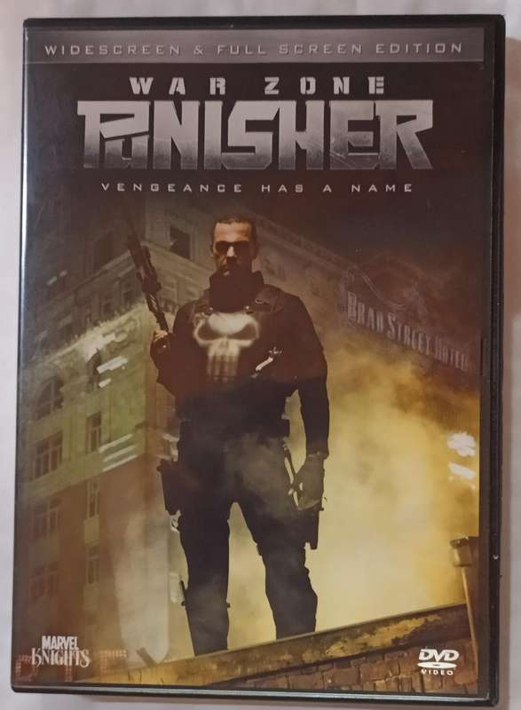 Punisher War Zone on DVD (Mint)
