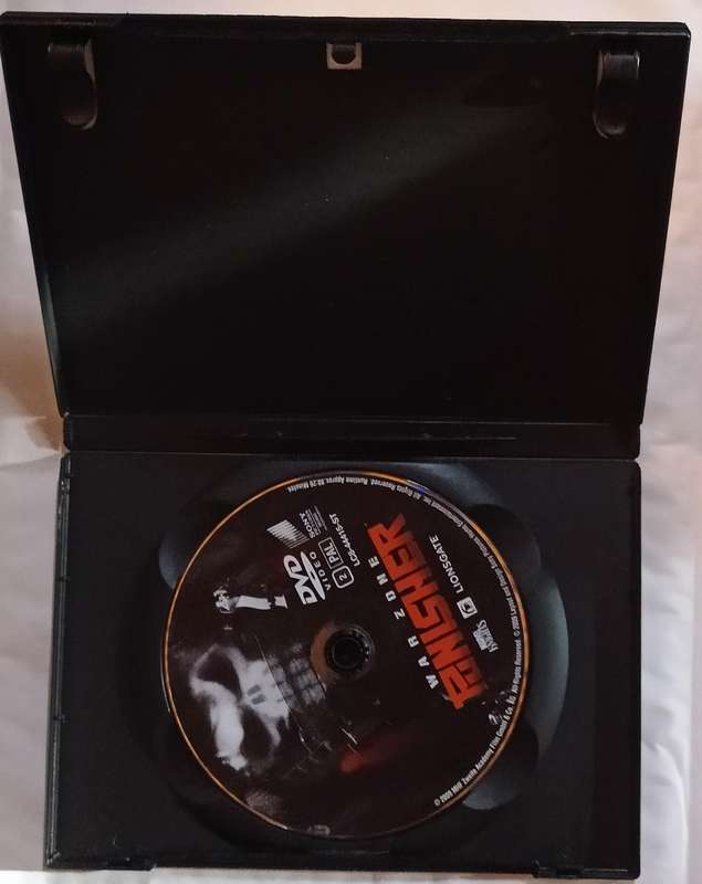 Punisher War Zone on DVD (Mint)
