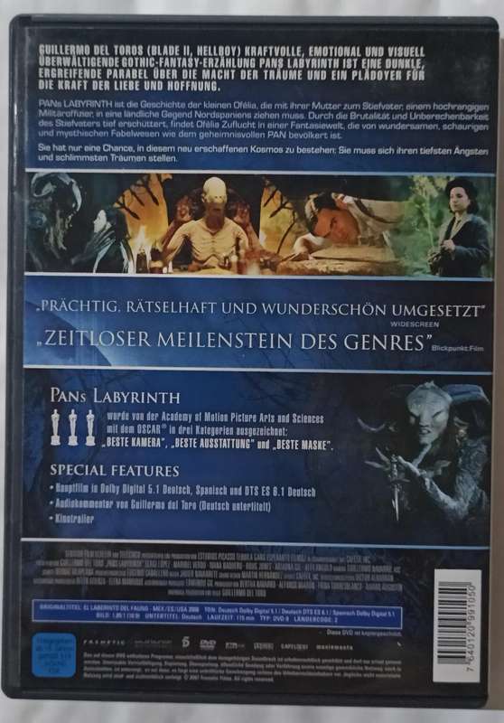 Pans Labyrinth on DVD