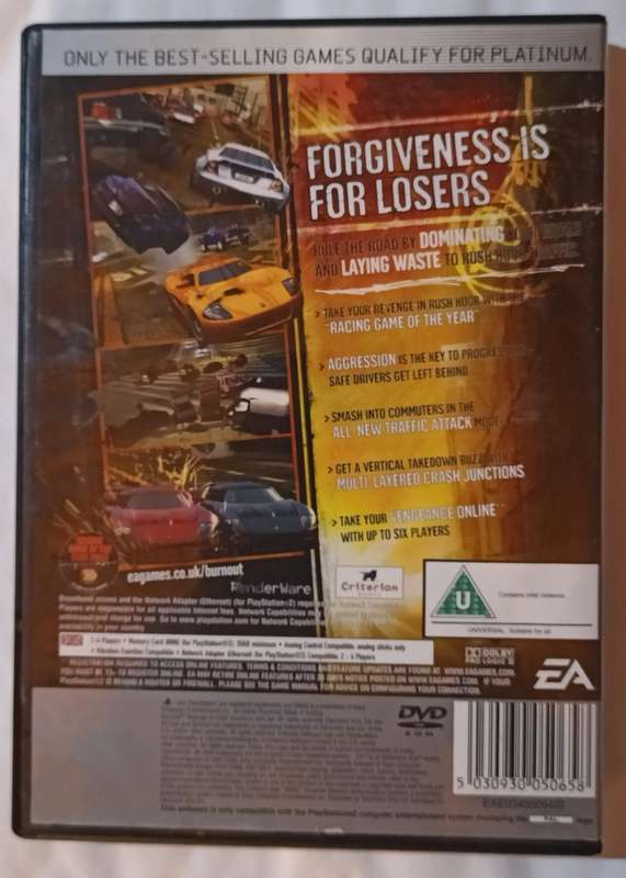 Burnout Revenge for PS2 (PAL)