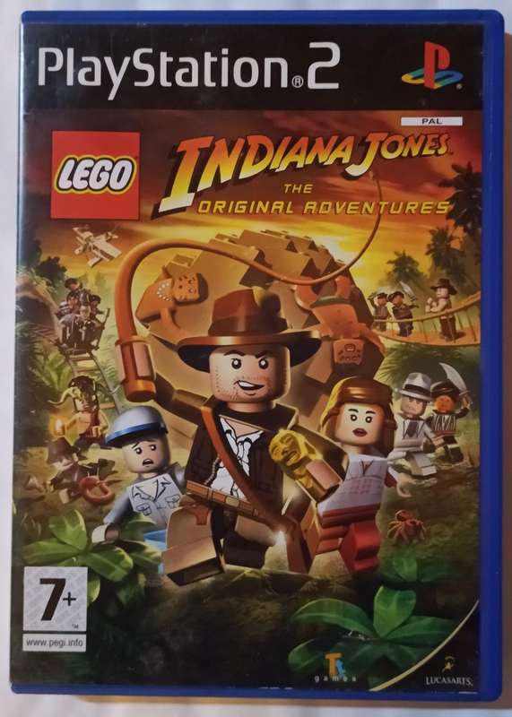 Lego Indiana Jones for PS2 (PAL & CIB)