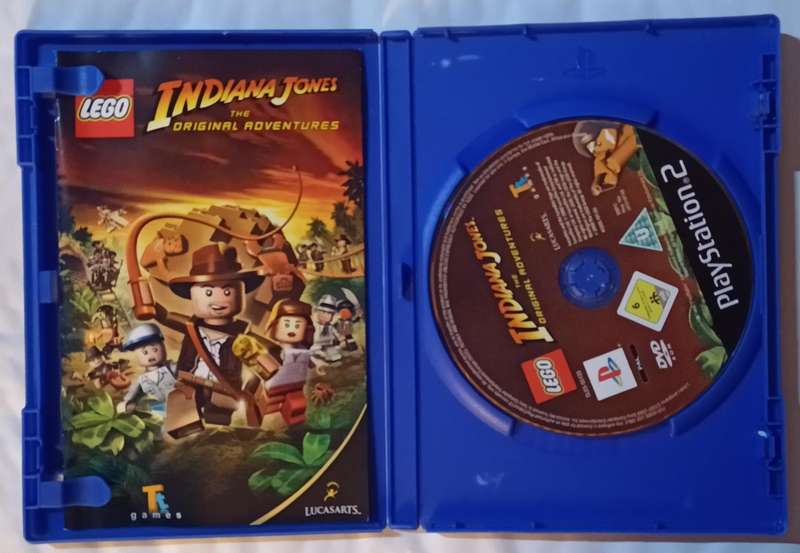 Lego Indiana Jones for PS2 (PAL & CIB)