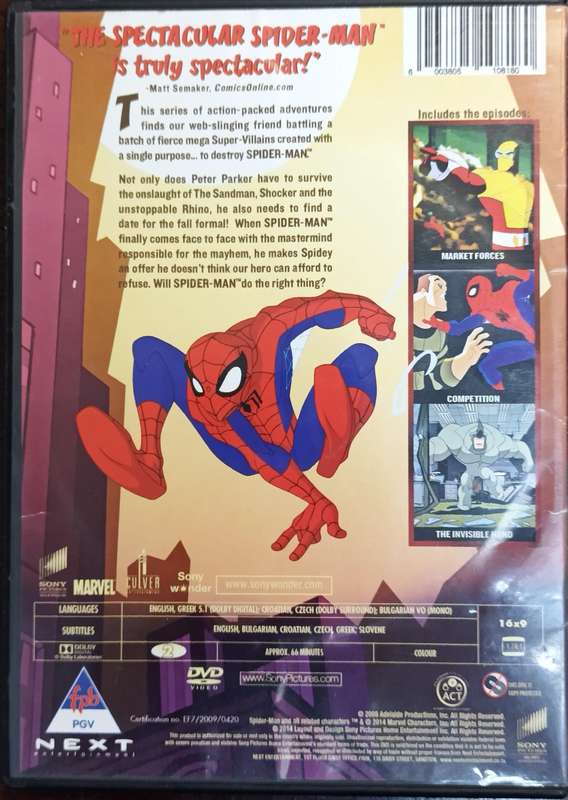 The Spectacular Spider-Man DVD Volume 2