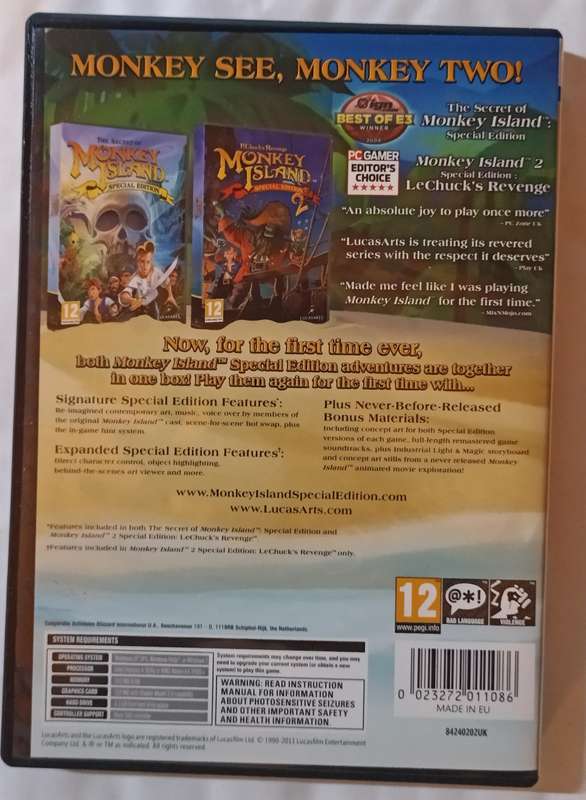 Monkey Island Collection Special Edition (CIB)