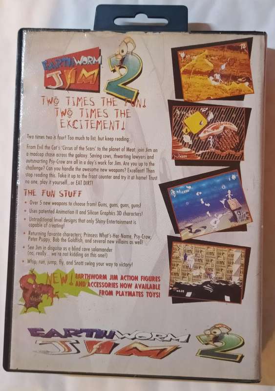 Earthworm Jim 2 for Sega Mega Drive