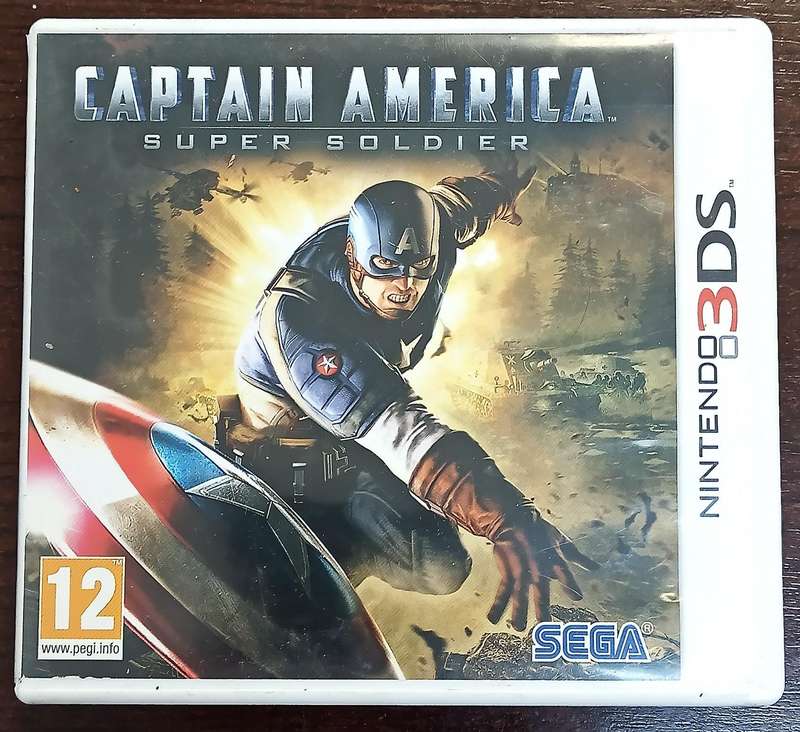 Captain America Super Soldier for 3DS (PAL, CIB)