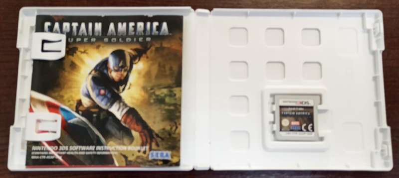 Captain America Super Soldier for 3DS (PAL, CIB)