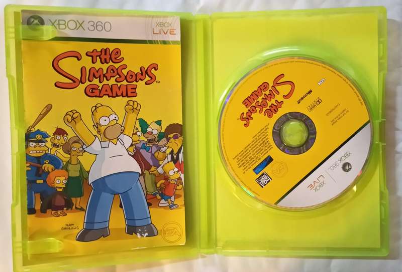 The Simpsons Game for Xbox 360 (PAL, CIB)