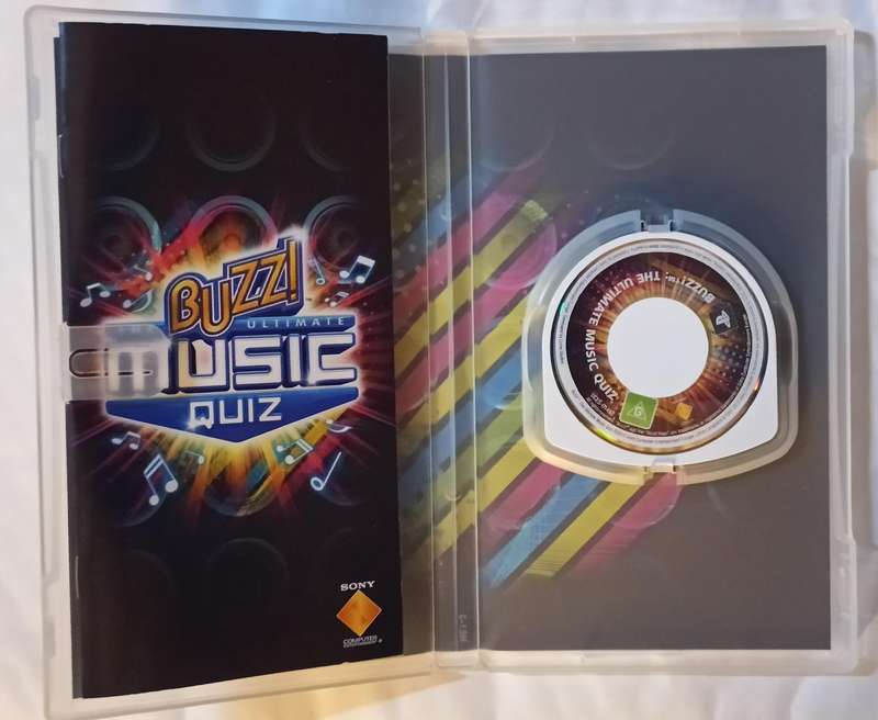 Buzz! The Ultimate Music Quiz for PSP (CIB)