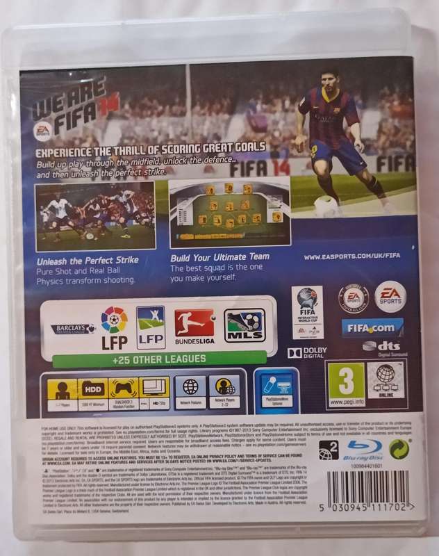 FIFA 14 for PS3 (CIB)