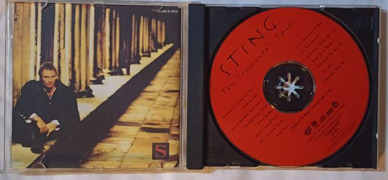 Sting Ten Sumonners Tales CD Album