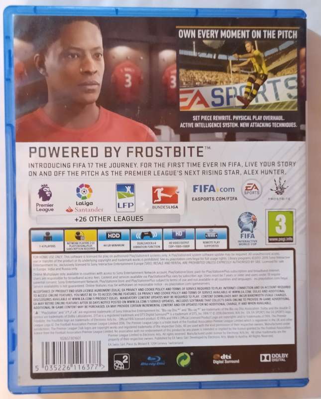 FIFA 17 for PS4 (CIB)