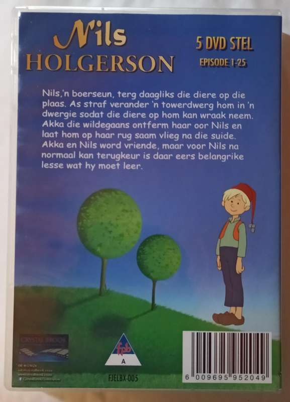 Nils Holgerson Episode 1 - 25 Boxset (DVD)