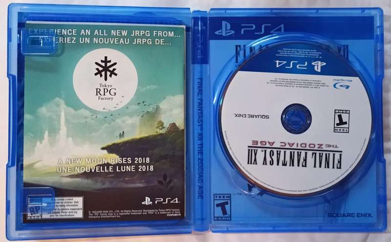 Final Fantasy XII the Zodiac Age for PS4 (CIB)