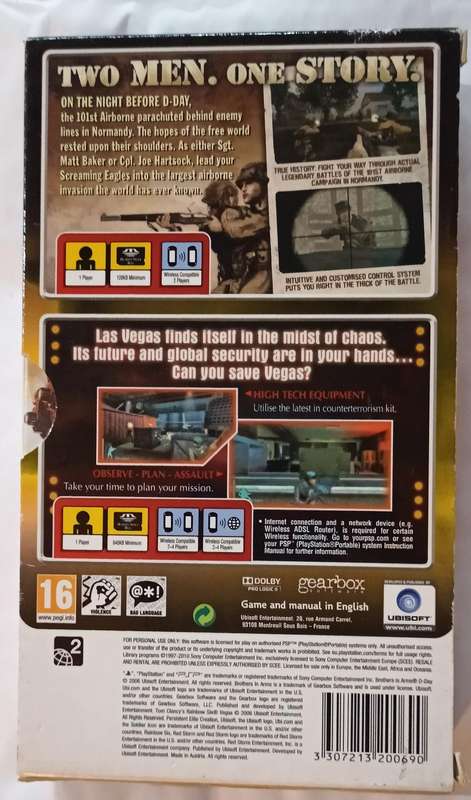 Limited Edition Action Pack for PSP (CIB)