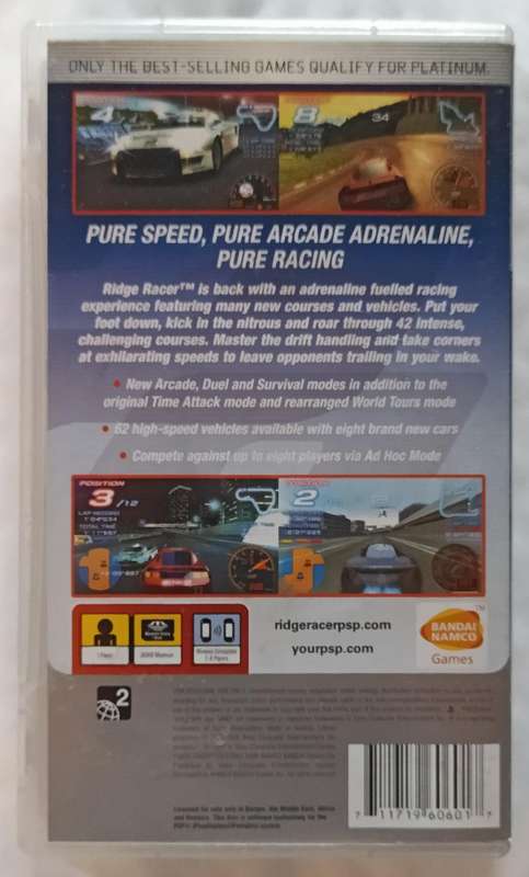 Ridge Racer 2 for PSP (Complete)