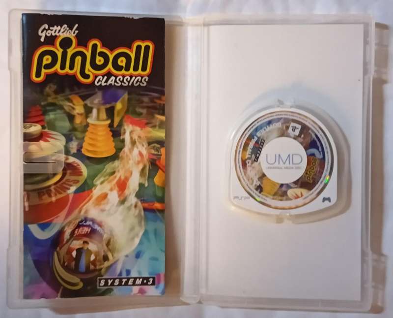 Gottlieb Pinball Classics on PSP