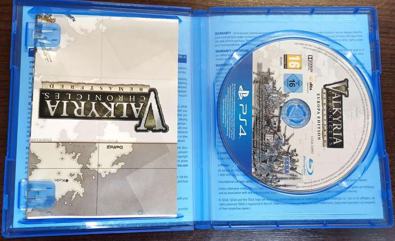 Valkyria Chronicles Remastered Europa Edition for PS4 (CIB)