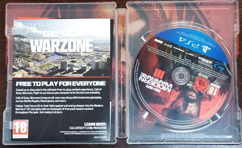 Call of Duty Modern Warfare III for PS4 (Steelbook)