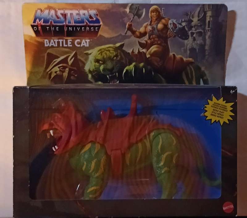 Masters of the Universe Battle Cat figurine (new sealed)