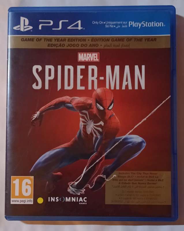 Spider-Man GOTY Edition for PS4 (CIB)