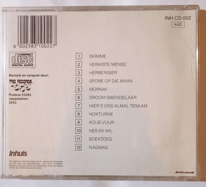 Koos du Plessis - Herbergier CD