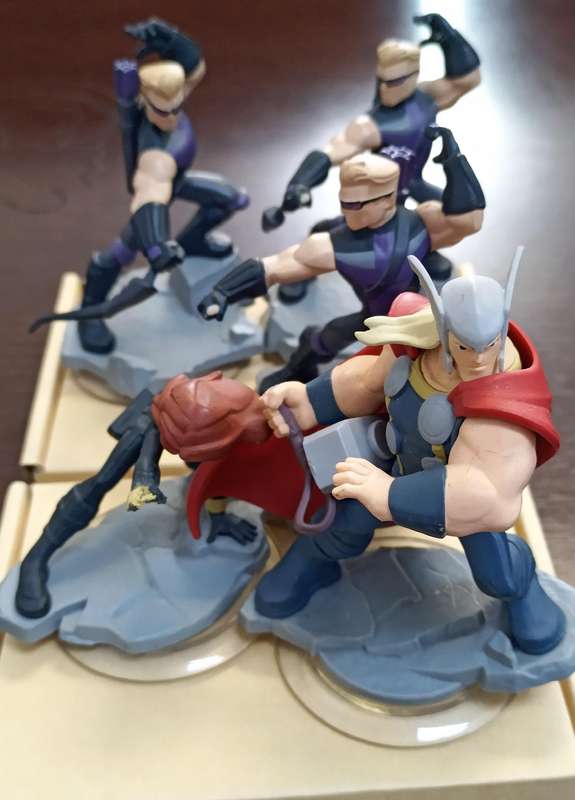 Disney Infinity figures (Parts broken)