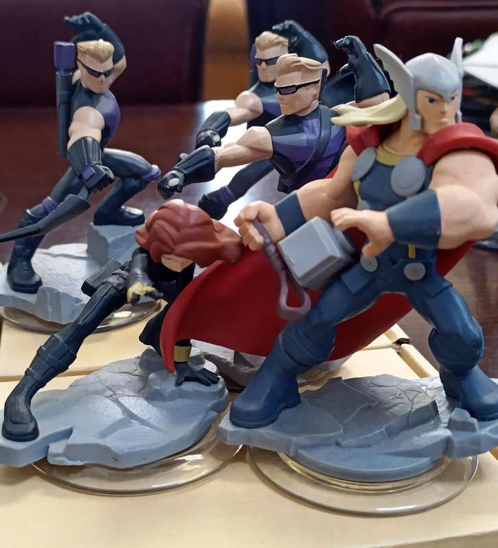 Disney Infinity figures (Parts broken)