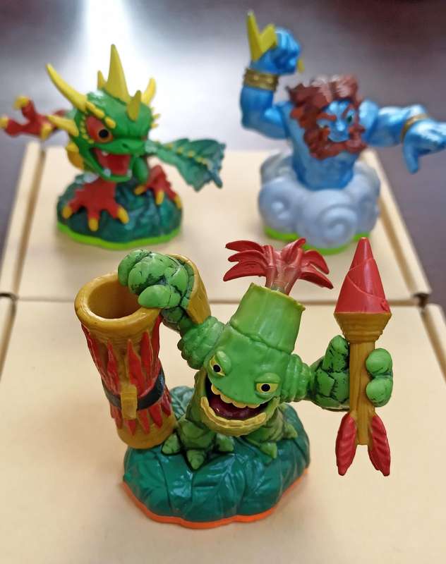 Skylanders 3 X figurines bundle
