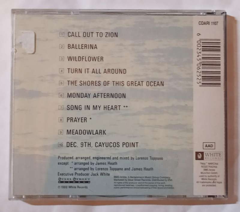 Parrish and Toppano - The Shores of this great Ocean CD