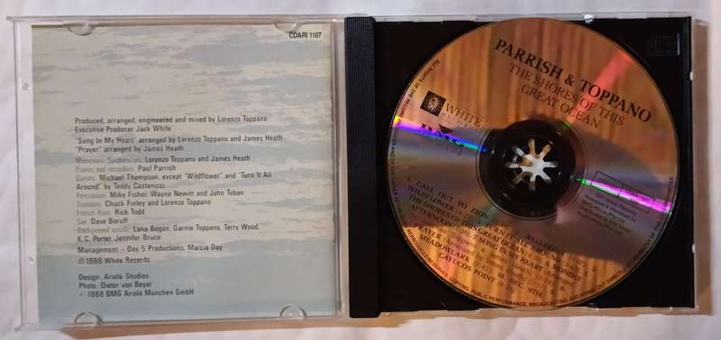 Parrish and Toppano - The Shores of this great Ocean CD