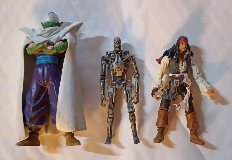 Variety of figurines