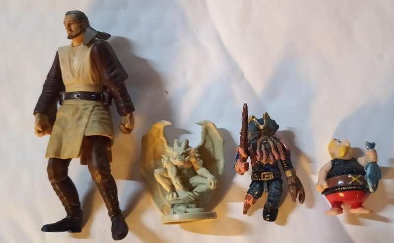 Variety of figurines