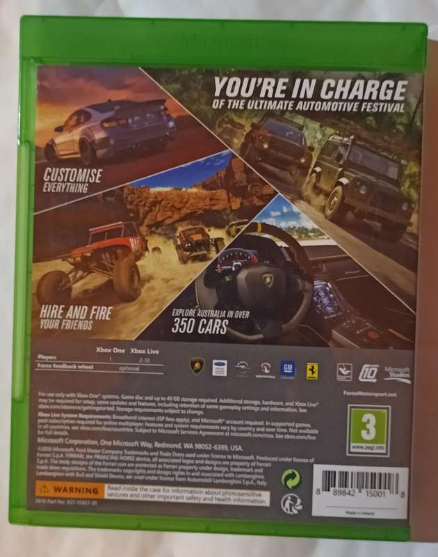 Forza Horizon 3 for Xbox One