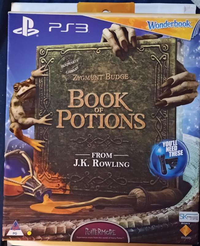 Wonderbook - Book of Potions New Sealed