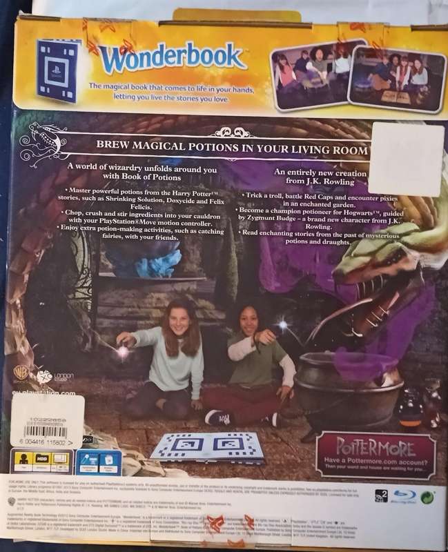 Wonderbook - Book of Potions New Sealed