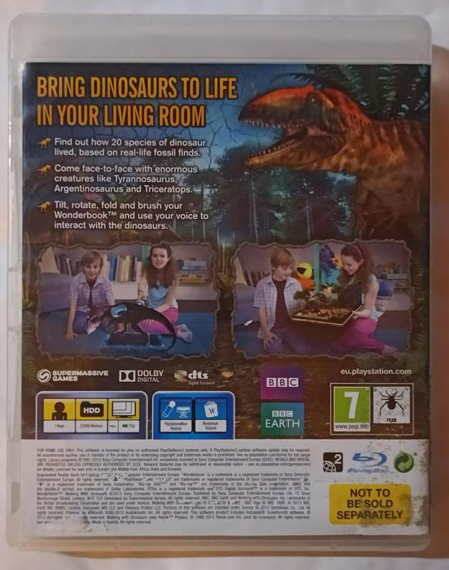 Wonderbook: Walking with Dinosaurs