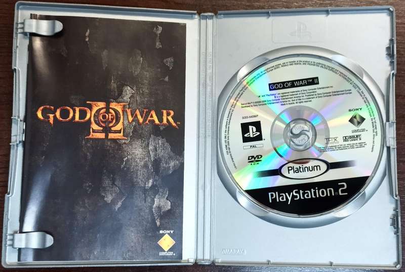God of War 2 for PS2 (PAL, CIB, Mint)