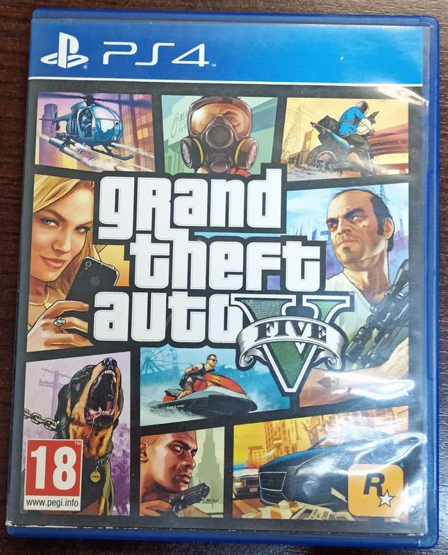 Grand Theft Auto V for PS4 (CIB)